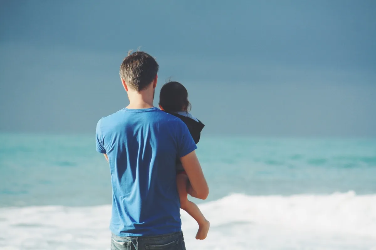 Happy family outdoors – feel better with counseling